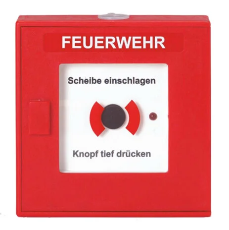 Feuerwehr Druckknopfmelder Feuerwehr Druckknopfmelder