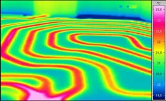 Thermografie Fußbodenheizung Thermografie Fußbodenheizung
